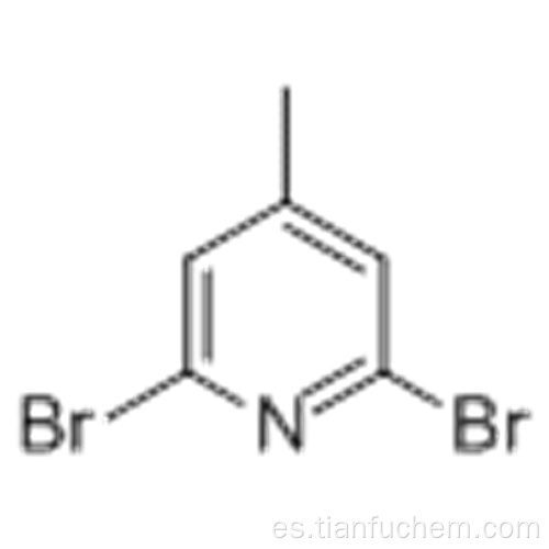 Piridina, 2,6-dibromo-4-metil- CAS 73112-16-0